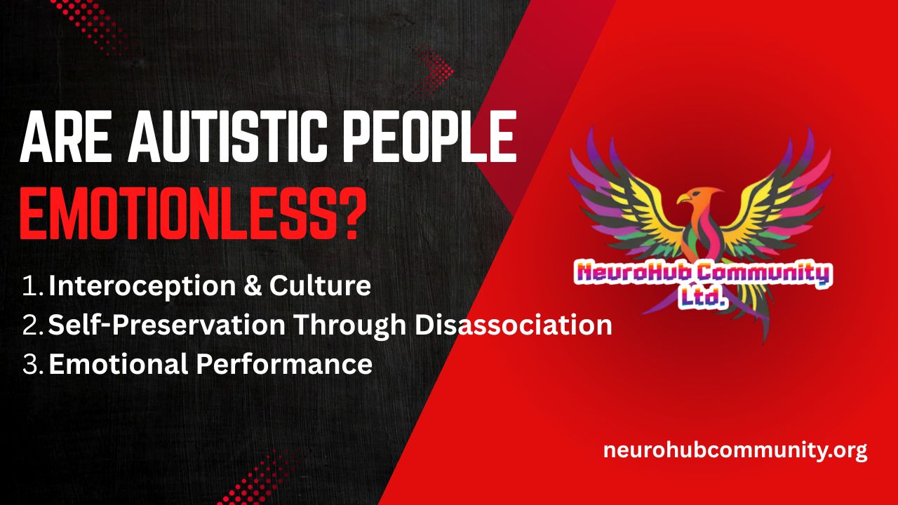 Are Autistic people emotionless?